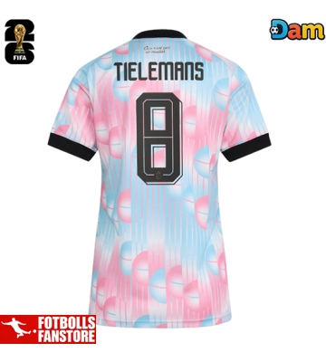 Belgien Youri Tielemans #8 Bortatröja Dam VM 2026 Kortärmad